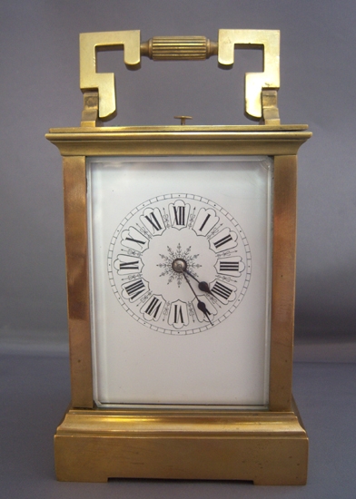 Fabulous French 19th century Carriage Clock