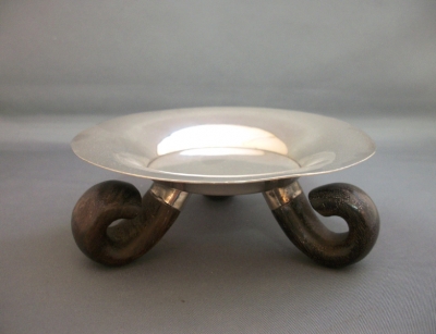 Spratling Sterling Silver Footed Ashtray