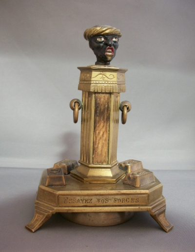 19th Century French Blackamoor Calling Bell