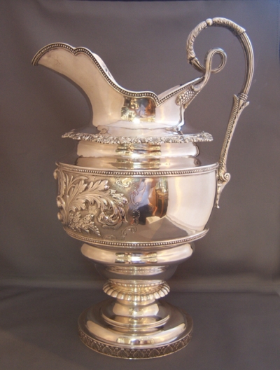 Wonderful American 1834-37 Sterling Silver Pitcher