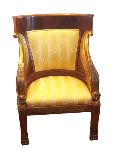 Sensational Third Empire Napoleon French Chair