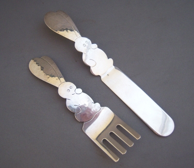 Alan Adler Childs Knife & Fork Set