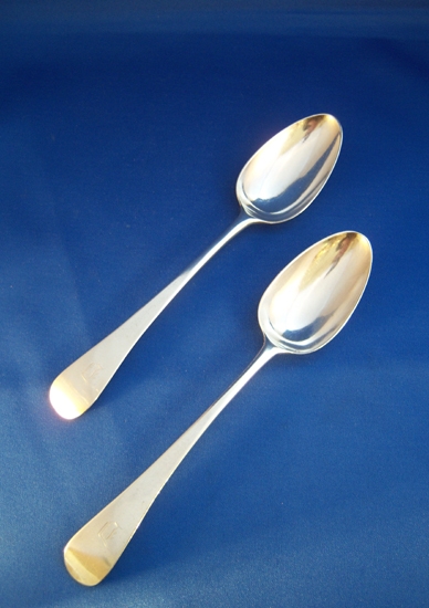 Hester Bateman Serving Spoons