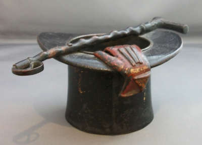 Vienna Bronze of Top Hat & Riding Crop