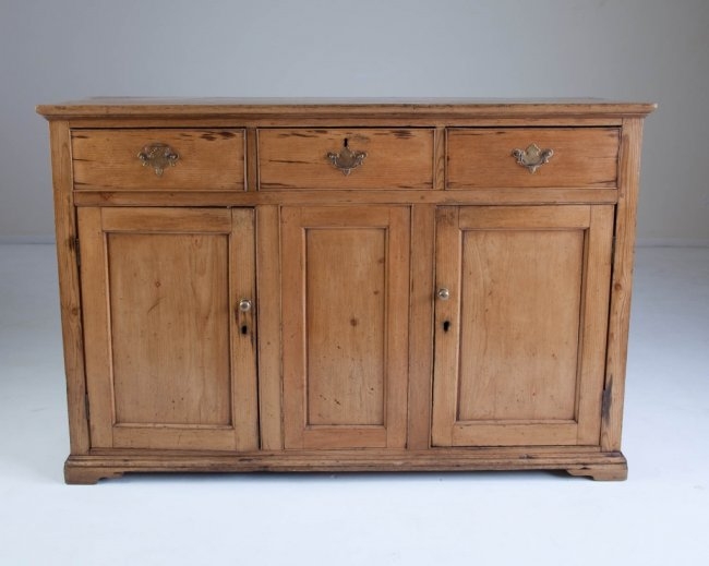 Late 18th c. Irish Pine Buffet