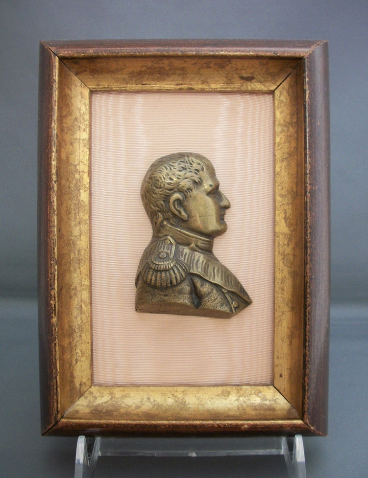 Bronze Napoleon Bonaparte Profile