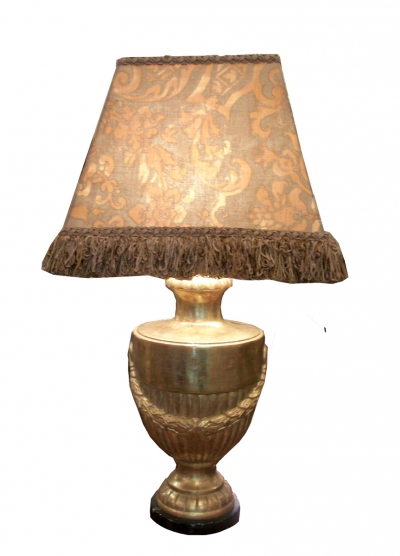 Fabulous Italian gilded lamp