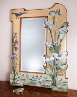 Art Nouveau Micro Mosaic Mirror