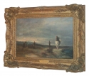 19th C. Oil on Canvas Painting - L Smythe