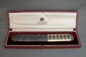 Asprey & Co Gold & Agate Letter Opener