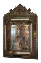 Large 19th C. Dutch Repousse Mirror