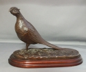 Signed Bronze Pheasant