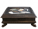 Italian Ebonzied Pietra Dura Box