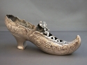 Sterling silver miniature shoe