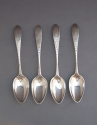 Set of 8 Alex Henderson Scottish Teaspoons