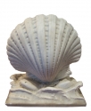 Wonderful Carrara Marble Clam Shell Vase