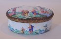 Fabulous French Enameled Battersea Box