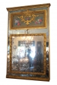 Sensational 18th C. Venetian Trumeau Mirror