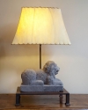 Recumbent Lion Sculptural Lamp