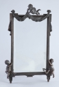 Britannia Silver Plated Mirror on Stand