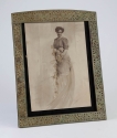 Jade Art Nouveau Framed Portrait of Bride