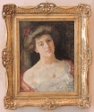 Portrait of a Lady by F H Kaemmerer