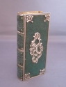 19th C. Shagreen & Sterling Silver Book Form Etui