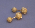 Pair of Tiffany Schulumberger 18K Gold Cufflinks