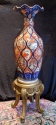 Elegant and Monumental Porcelain Imari Hall Vase