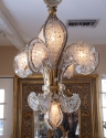 Magnificent French Fleur de Lis Chandelier