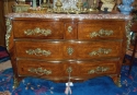 Magnificent Signed French Regence Commode