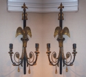 Fabulous Pair of American Sconces