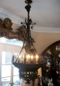 Monumental Pair of late 19th C. Spanish Chandeliers